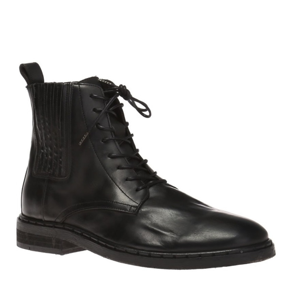 Allsaints Perch Boot - Black Leather - EU44 (US11)